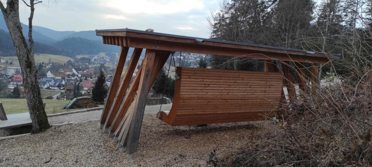 Ferienwohnung Tannenballett Im Schwarzwald Baiersbronn Bagian luar foto